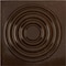 Ekena Millwork 19 5/8in. W x 19 5/8in. H Wade EnduraWall Decorative 3D Wall Panel Covers 2.67 Sq. Ft. WP20X20WDAMB - alternate 1